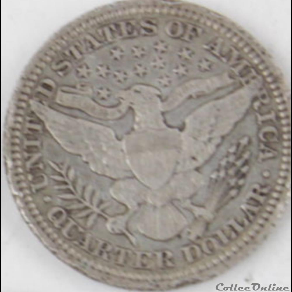 1906 Quarter Dollar monnaie monde etat uni 1906 quarter dollar