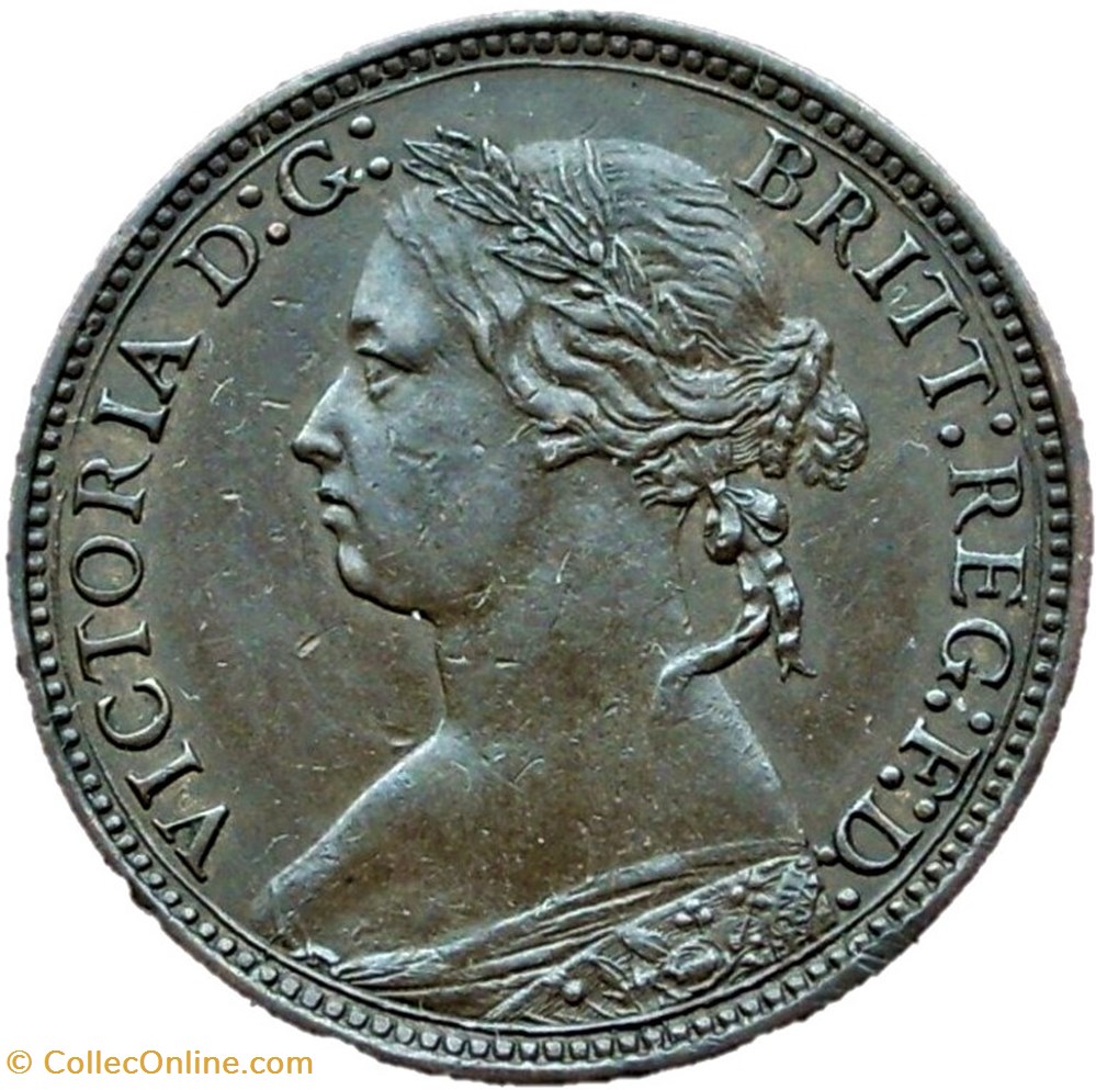 Victoria - One Farthing 1878 - Kingdom of Great Britain (ex.2) monnaies monde royaume uni victoria one farthing 1878 kingdom of great britain ex 2