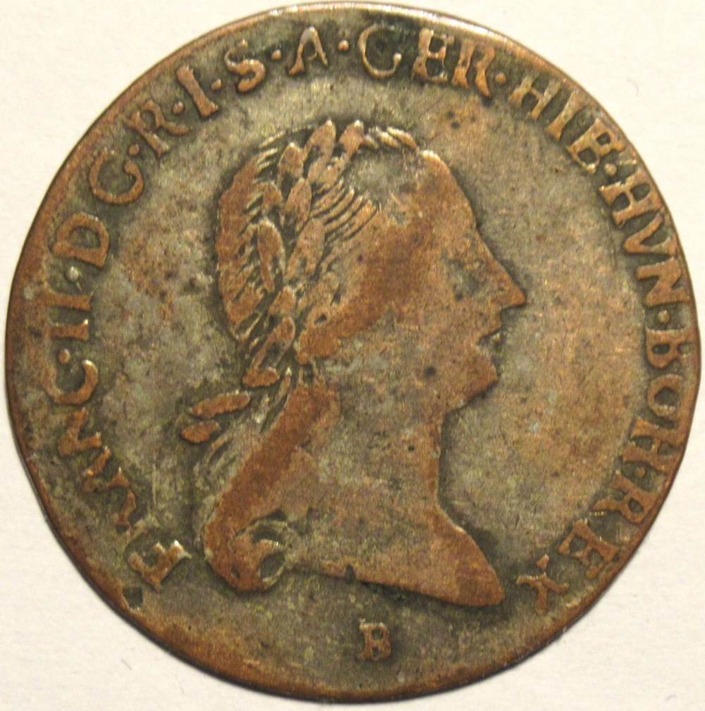 Franz II - 1/4 Kronenthaler 1792, Kremnica - Austrian Netherlands monnaies europe medievale pays bas autrichiens franz ii 1 4 kronenthaler 1792 kremnica austrian netherlands