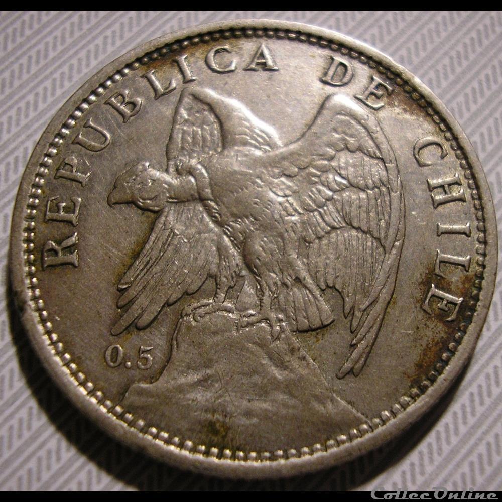 Chile - Un Peso 1922 S Santiago - Coins - World - Edge Reeding