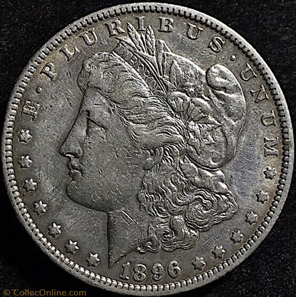 1896 New Orleans Dollar monnaie monde etat uni 1896 new orleans dollar