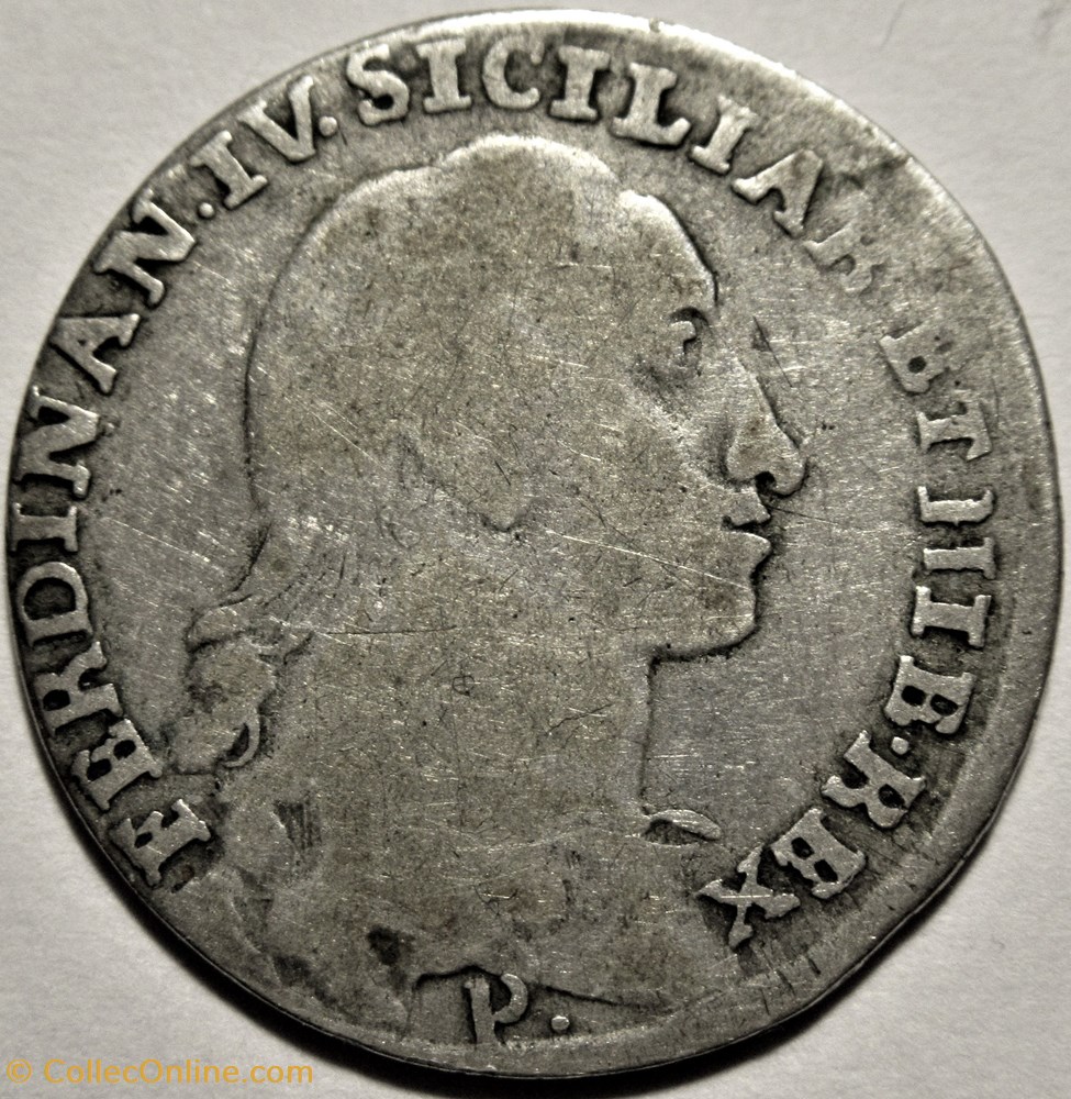 1794 Royaume de Naples 20 Grana - Ferdinando IV de Bourbon-Siciles monnaies monde italie 1794 royaume de naples 20 grana ferdinando iv de bourbon siciles