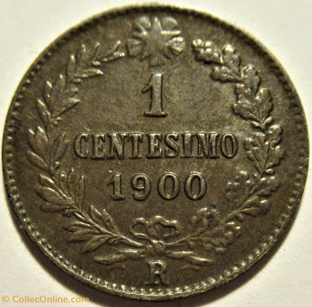 monnaies monde italie 1900 regno italia centesimo roma umberto i