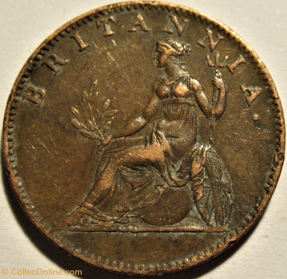 George III - 2 Lepta 1819 - Ionian Islands 3 monnaies monde grece george iii 2 lepta 1819 ionian islands