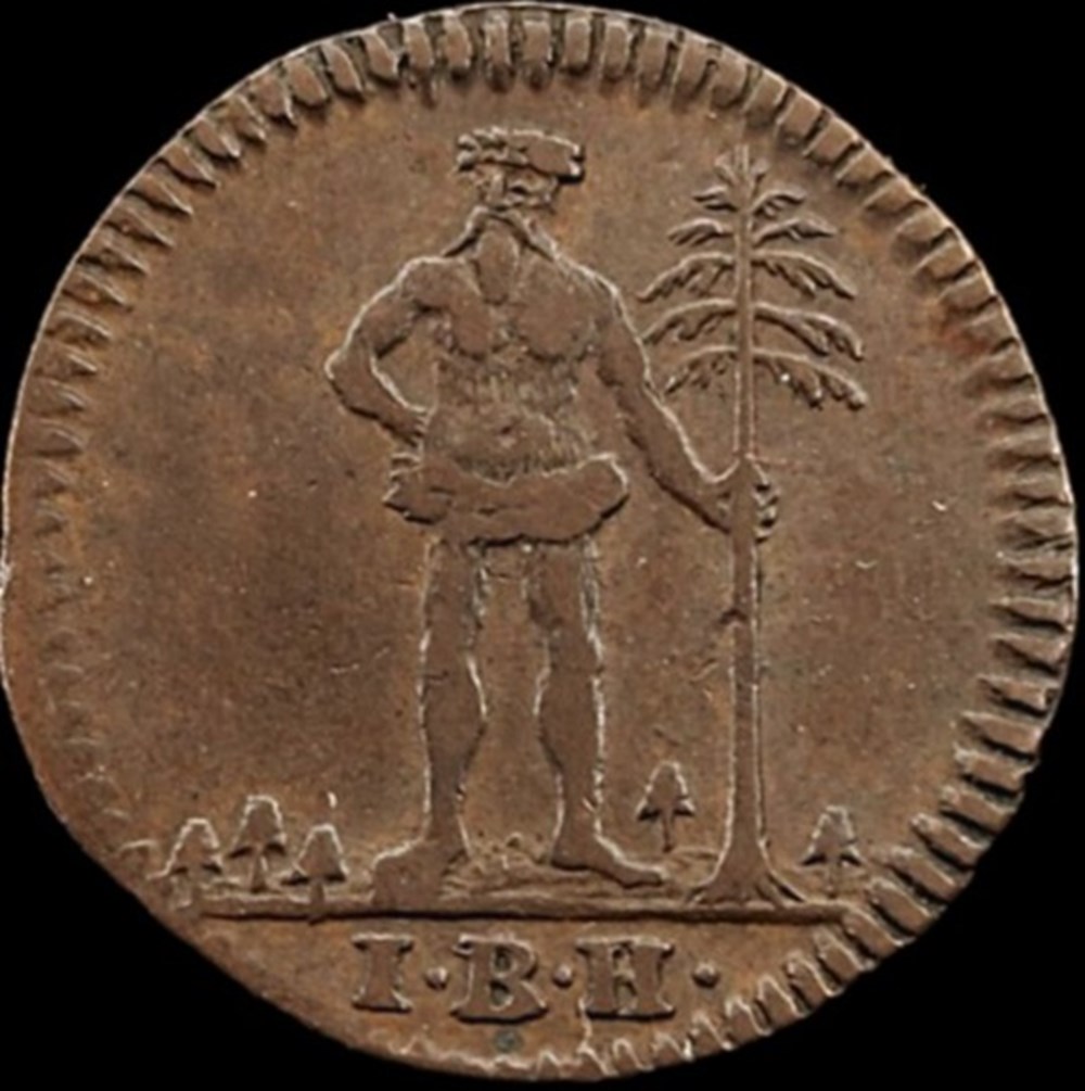 Karl I - 1 Pfenning 1741 - Principality of Brunswick-Wolfenbüttel monnaies europe medievale saint empire romain germanique karl i 1 pfenning 1741 principality of brunswick wolfenbuttel
