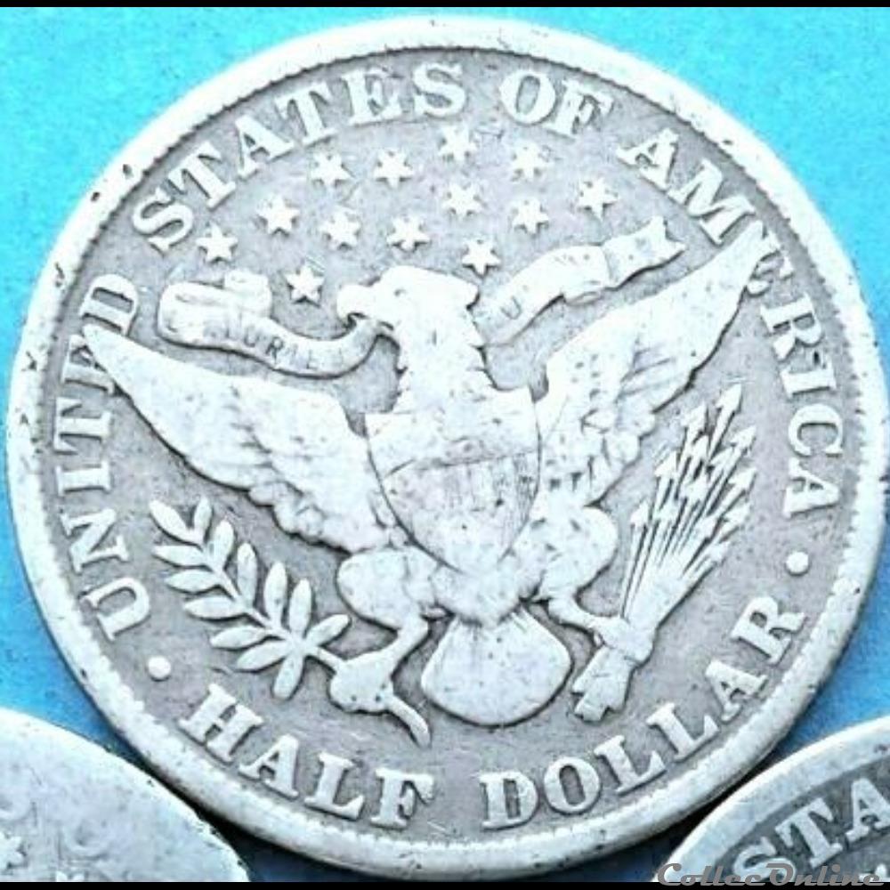 1899 Half Dollar monnaies monde etats unis 1899 half dollar