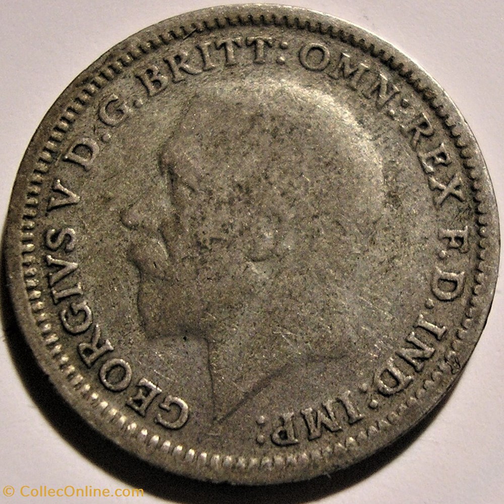 George V - 3 Pence 1928 - United Kingdom monnaie monde royaume george v 3 pence 1928 united kingdom