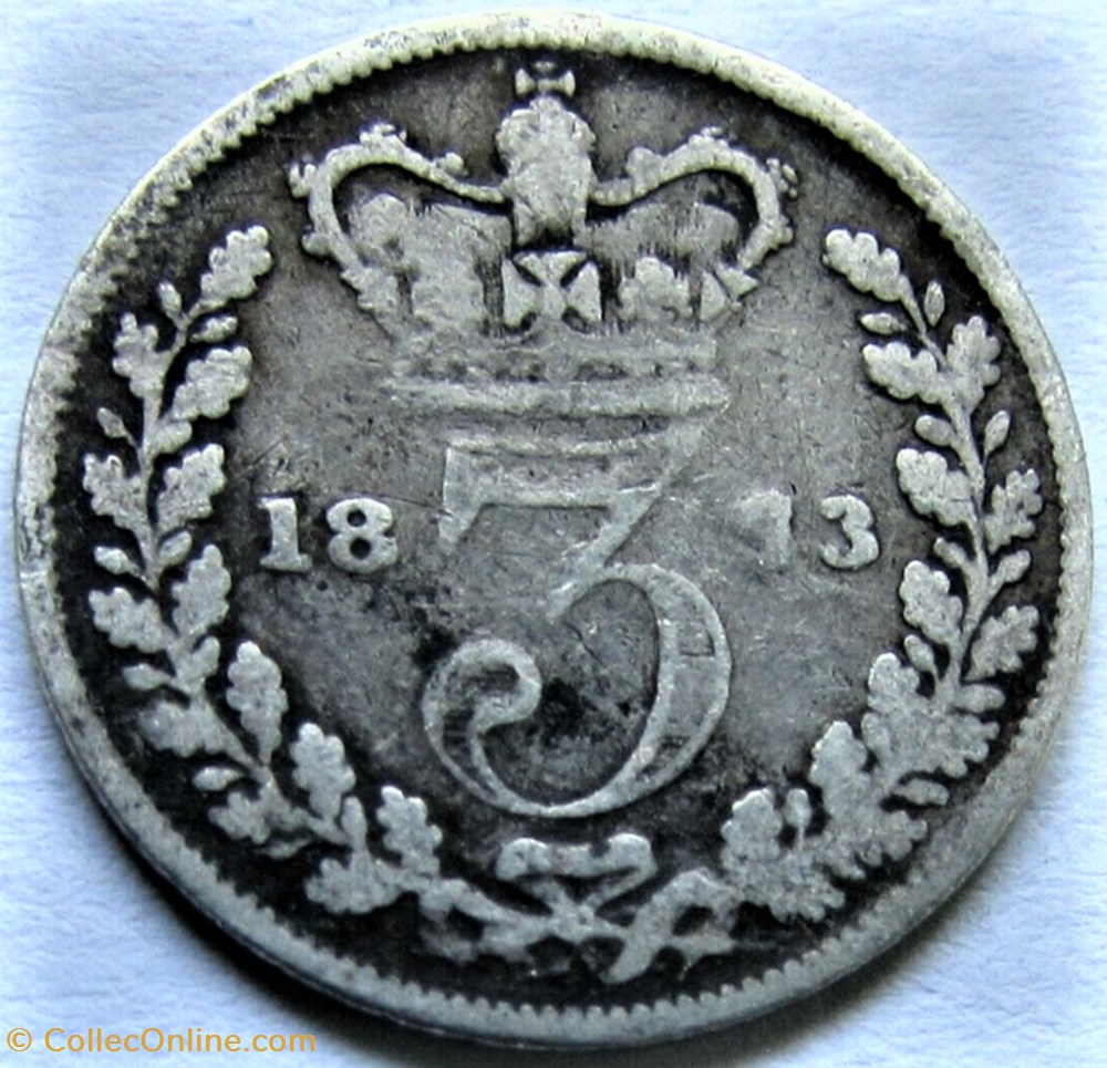Victoria - 3 Pence 1873 - Kingdom of Great Britain 3 monnaies monde royaume uni victoria 3 pence 1873 kingdom of great britain