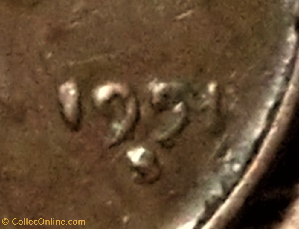 1951 S One Cent - Repunched or Doubling Date 3 monnaies monde etats unis 1951 s one cent repunched or doubling date