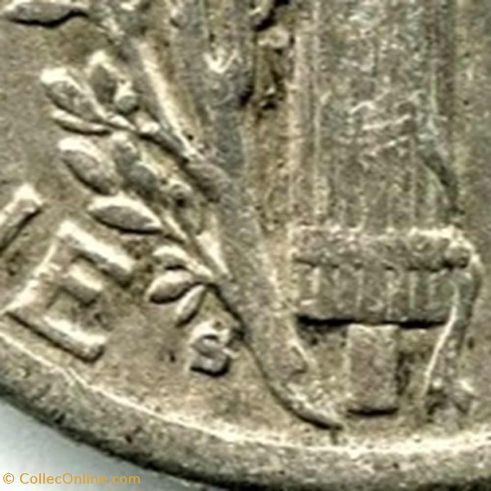1917 San Francisco Dime - Variety mint mark 3 monnaies monde etats unis 1917 san francisco dime variety mint mark