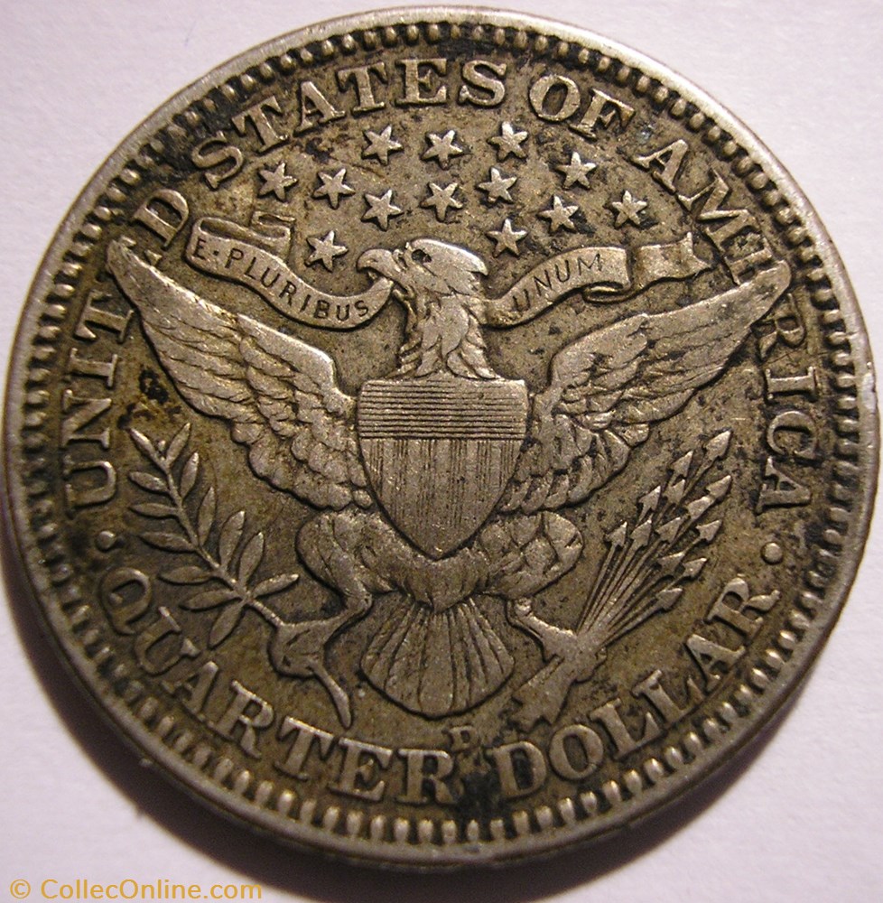 1913 Denver Quarter $ monnaie monde etat uni 1913 denver quarter