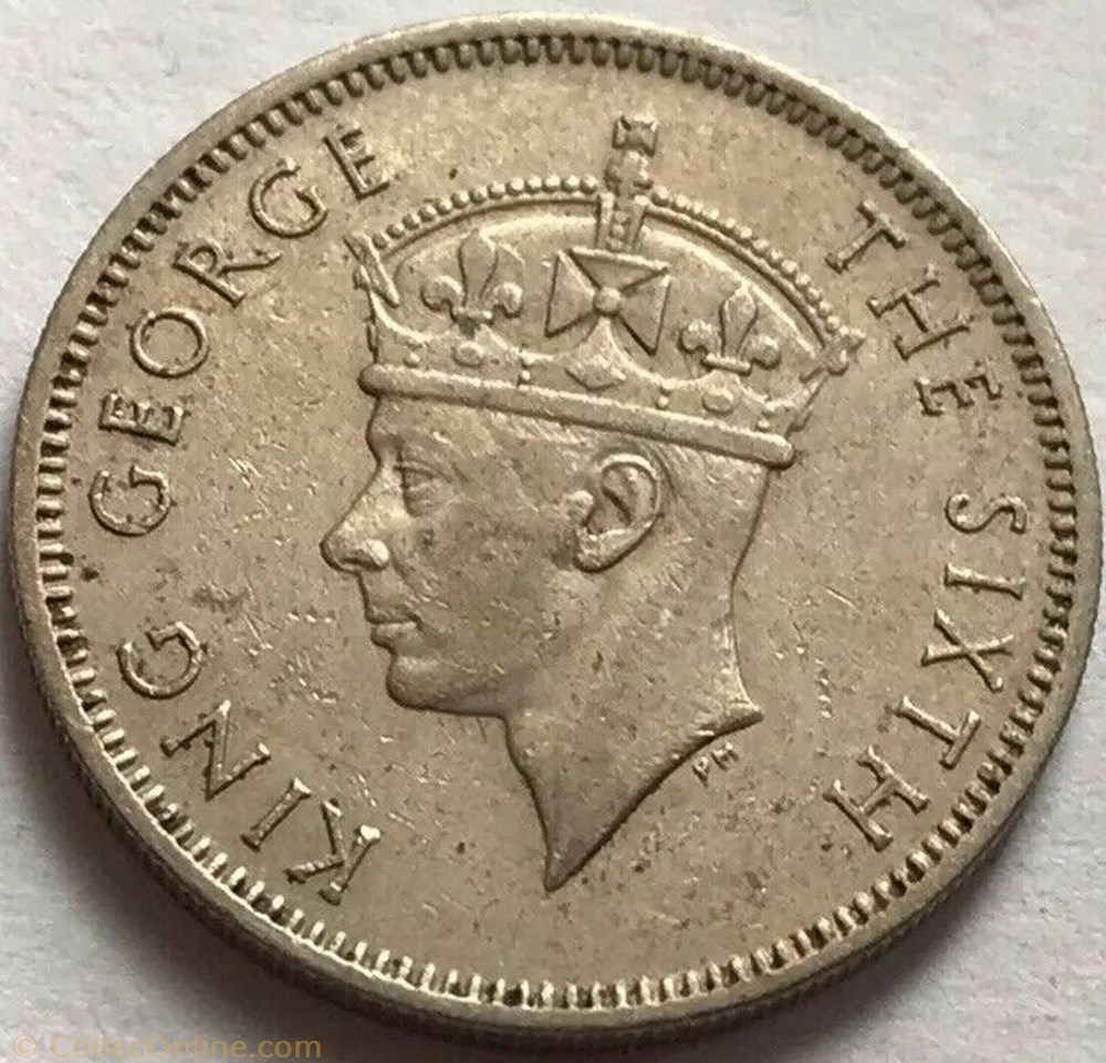 George VI - One Shilling 1951 - Southern Rhodesia (ex.2) monnaie monde zimbabwe george vi one shilling 1951 southern rhodesia ex 2