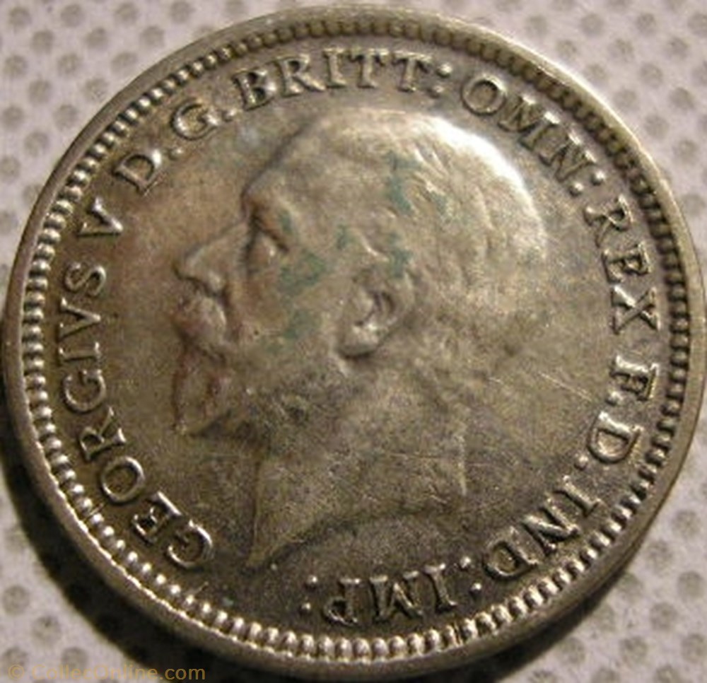 George V - 3 Pence 1933 - UK monnaie monde royaume uni george v 3 pence 1933 uk