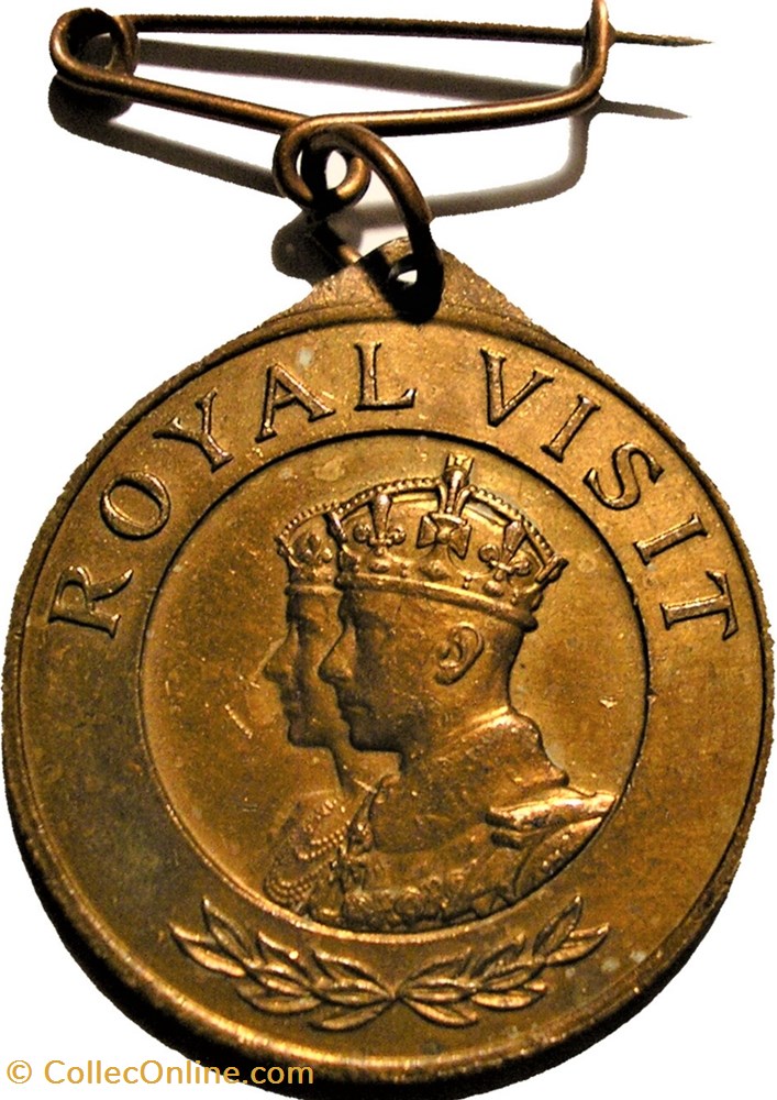 medaille royaume uni george vi elizabeth 1947 visit to southern rhodesia medallion uk