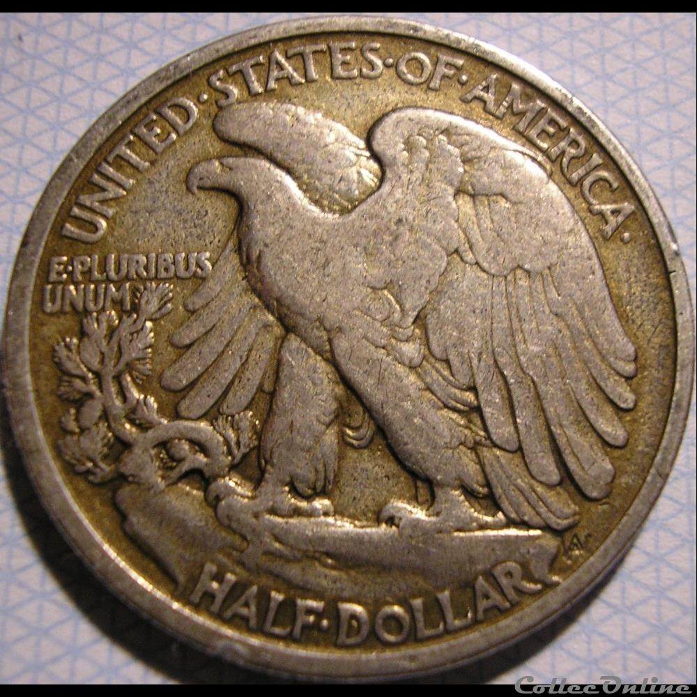 1916 Half Dollar 2 monnaies monde etats unis 1916 half dollar