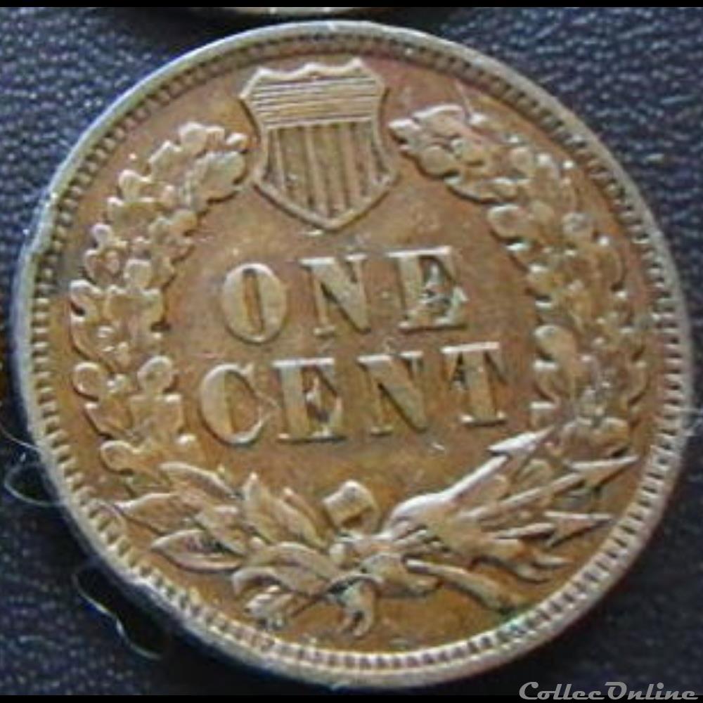 1907 One Cent (ex.2) monnaie monde etat uni 1907 one cent ex 2