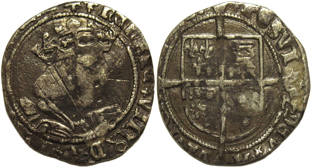 monnaies europe medievale royaume angleterre henry viii tudor 1 groat 4 pence 1526 1544 kingdom of england