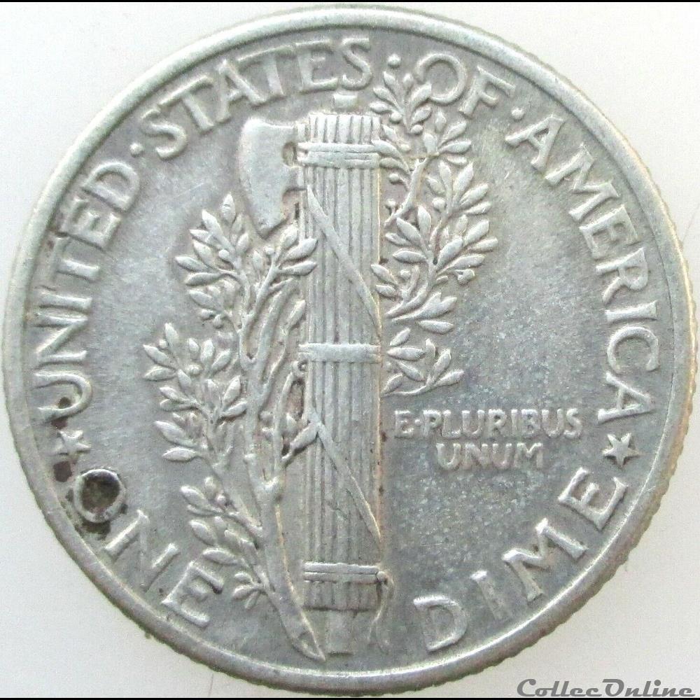 1939 Dime monnaies monde etats unis 1939 dime