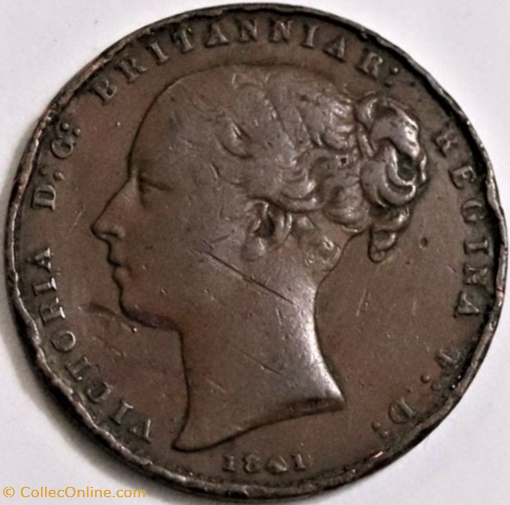 Victoria - 1/52 Shilling 1841/0 Overdate - Jersey 2 monnaies monde victoria 1 52 shilling 1841 0 overdate jersey