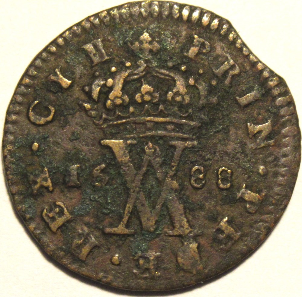 1688 Duché de Savoie, 1/4 Soldo - Carlo Emanuele II monnaies europe medievale france feodales 1688 duche de savoie 1 4 soldo carlo emanuele ii
