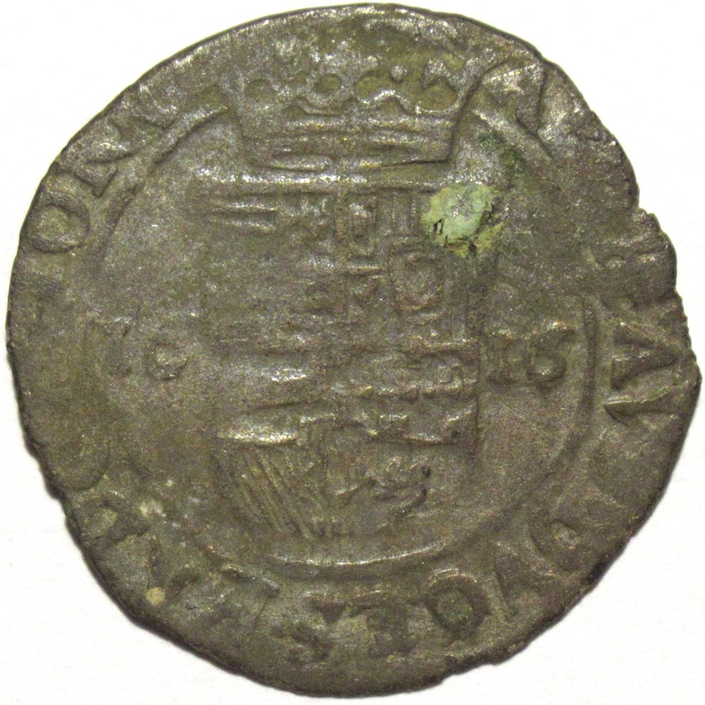 Albert & Isabelle - 1 Patard 1616 - Tournai, Spanish Netherlands monnaies europe medievale pays bas espagnols albert isabelle 1 patard 1616 tournai spanish netherlands