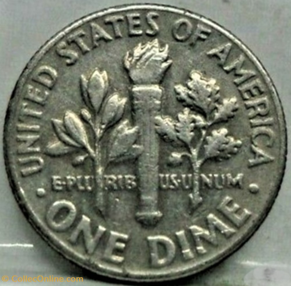 1971 Denver Dime monnaies monde etats unis 1971 denver dime