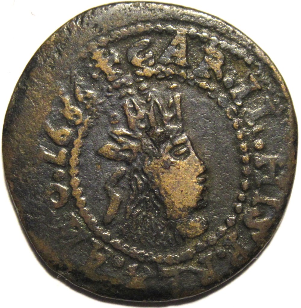monnaies europe medievale royaume espagne 1686 mallorca 1 sueldo ibiza carlos ii