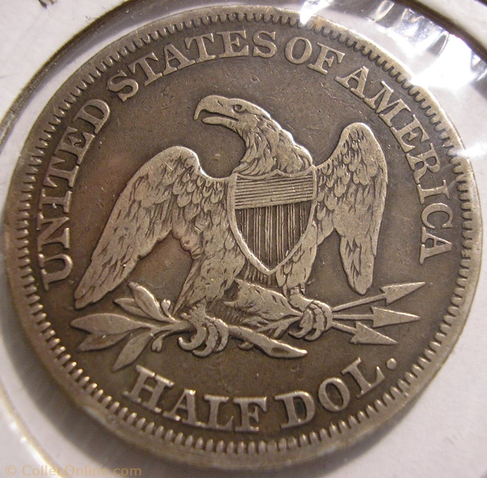 ←1854→ Half Dollar monnaies monde etats unis 1854 half dollar