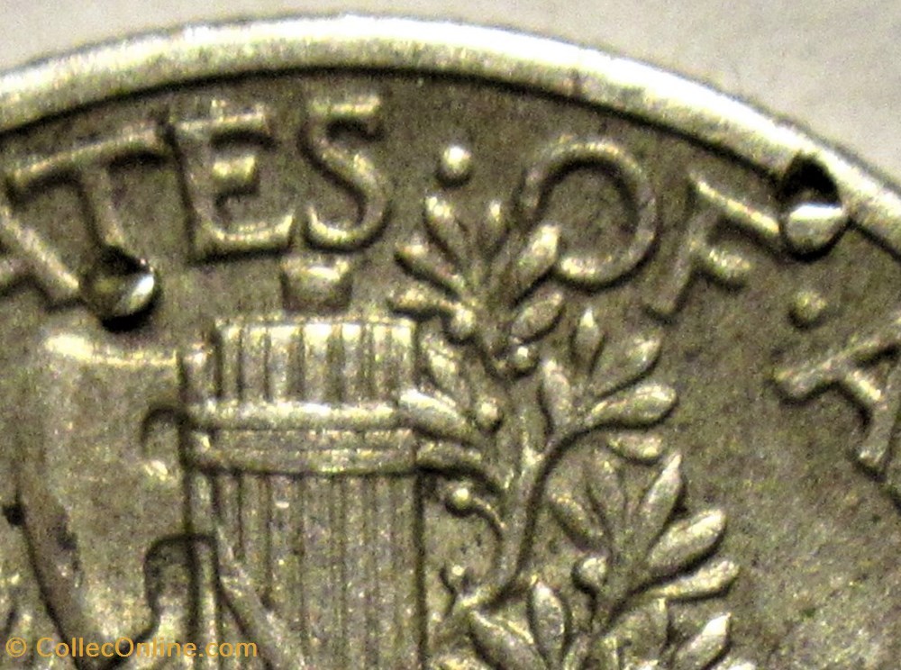 1943 Dime - Doubling Date 4 monnaies monde etats unis 1943 dime doubling date