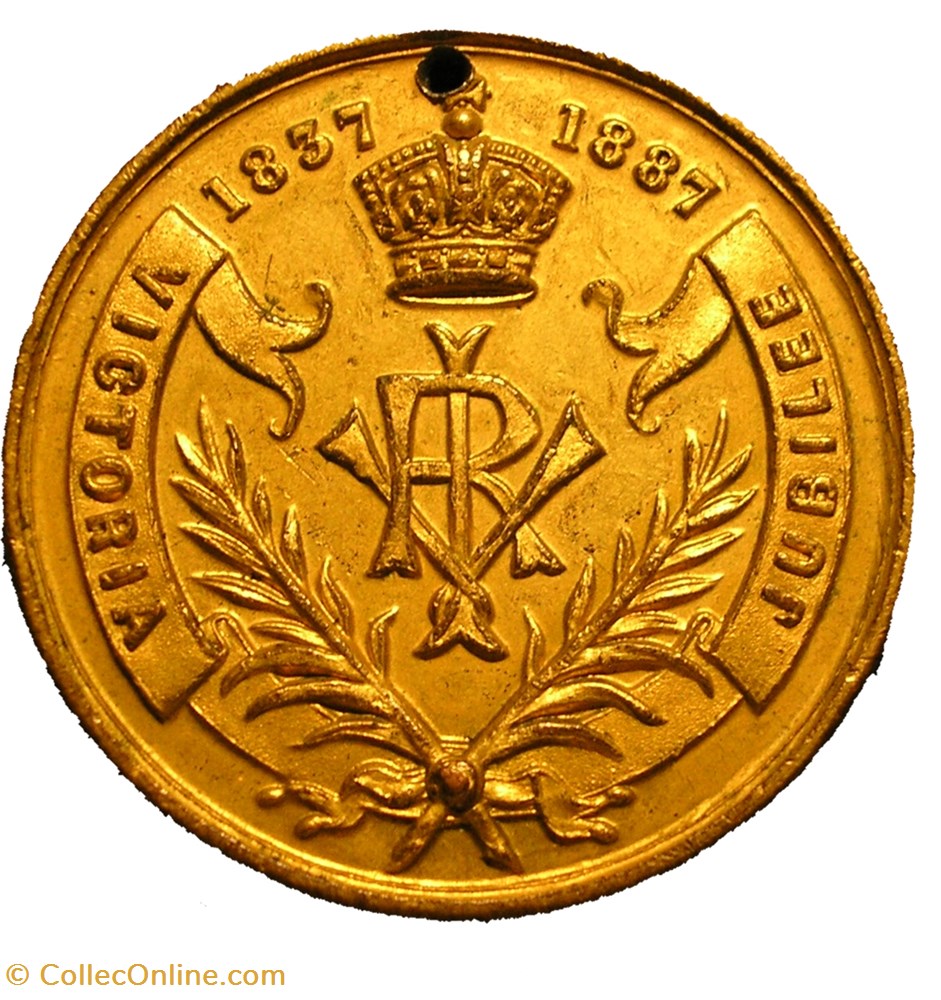 medaille royaume uni victoria 1887 golden jubilee medal great britain