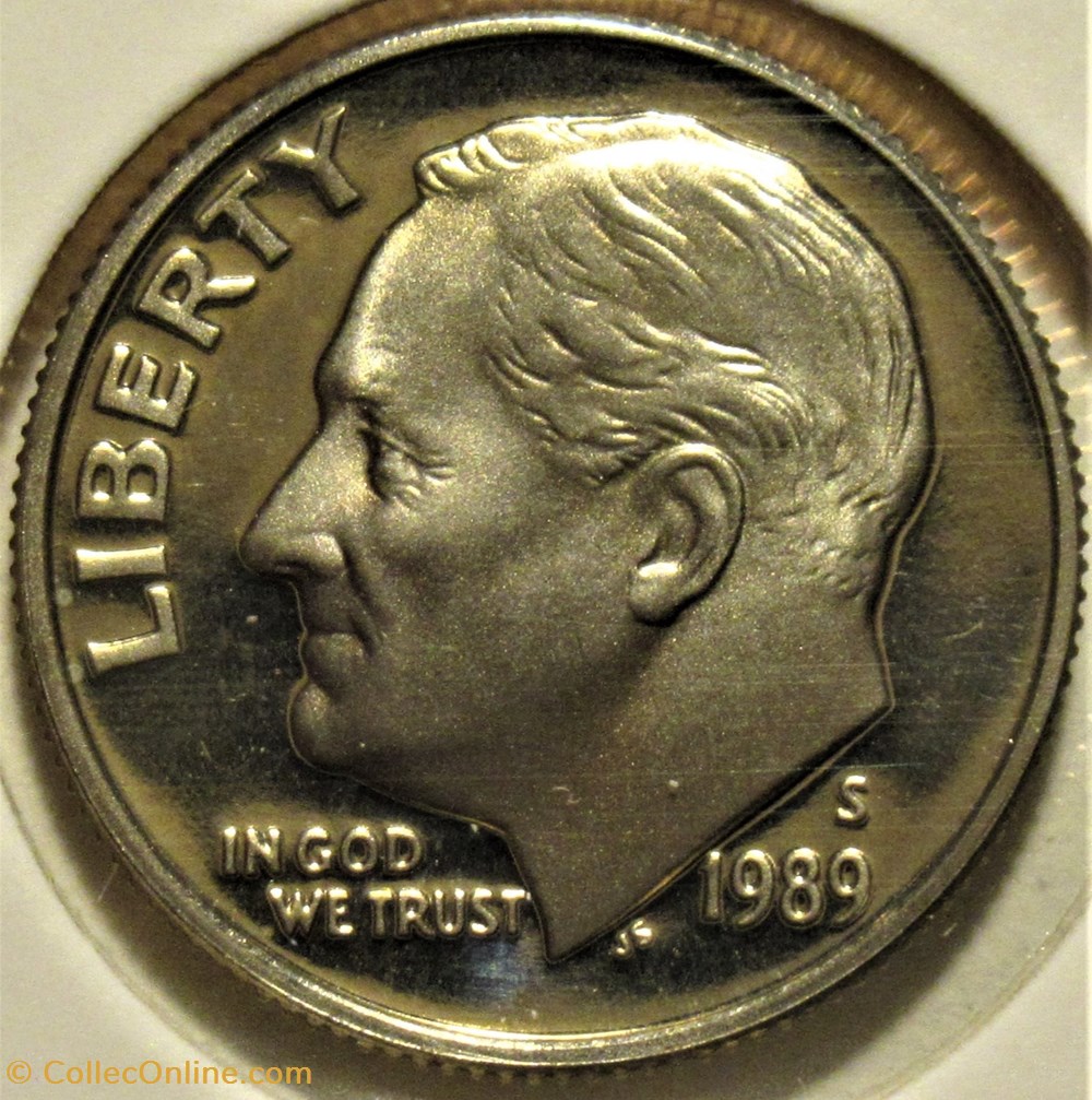 1989 San Francisco Dime monnaies monde etats unis 1989 san francisco dime