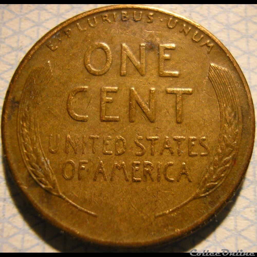 1949 S One Cent monnaies monde etats unis 1949 s one cent