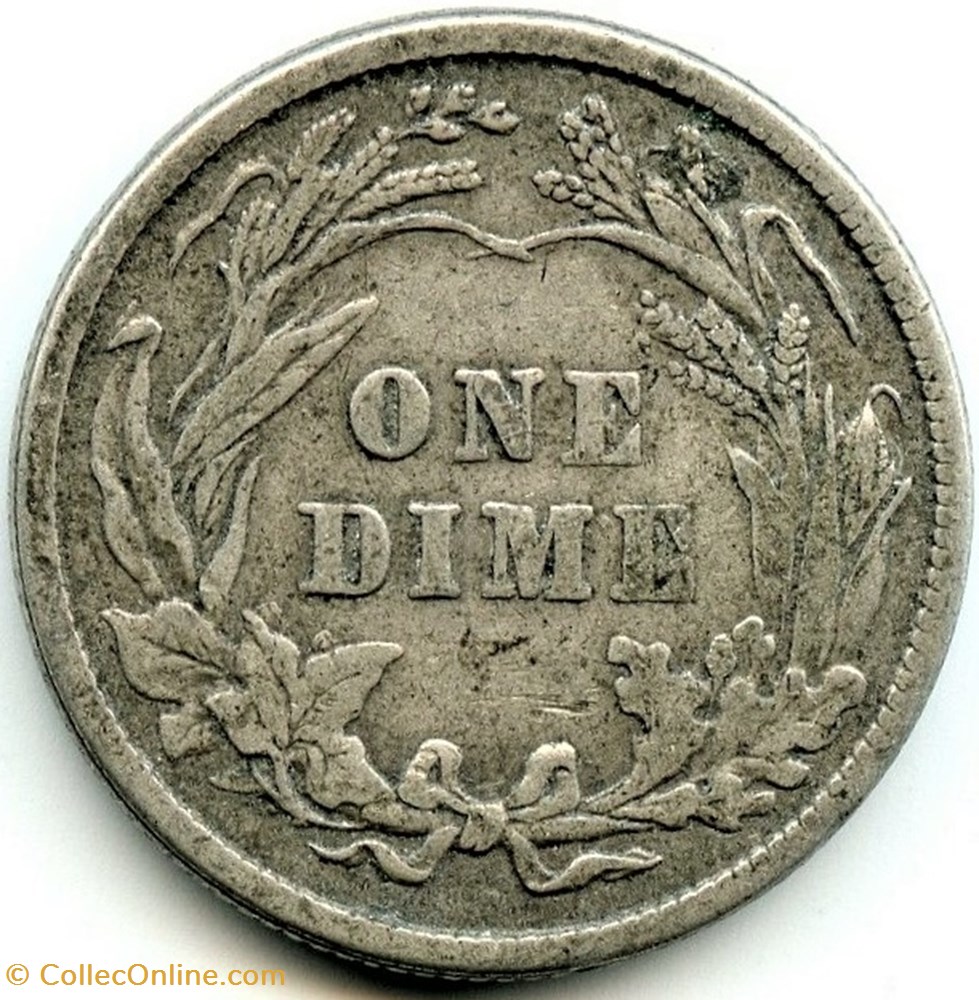 monnaies monde etats unis 1914 dime