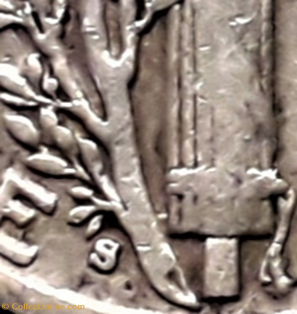 1916 San Francisco Dime - Repunched Mintmark 4 monnaies monde etats unis 1916 san francisco dime repunched mintmark