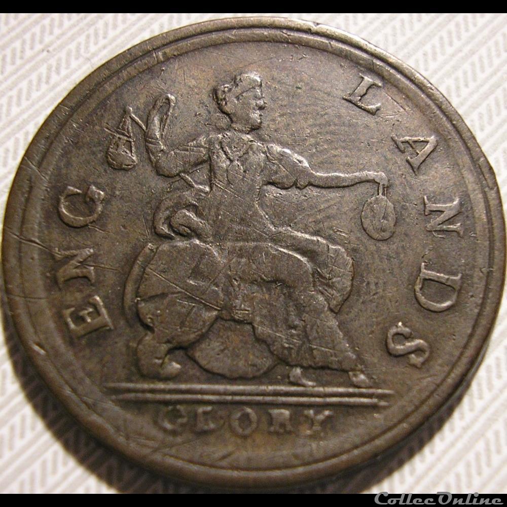 1790s Gulielmus Shakespear - Evasion HalfPenny Token,