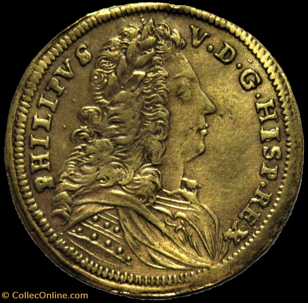 Felipe V - 1711' Rechenpfennig Counter Token by J.J. Dietzel monnaies paranumismatique jetons poids felipe v 1711 rechenpfennig counter token by j j dietzel