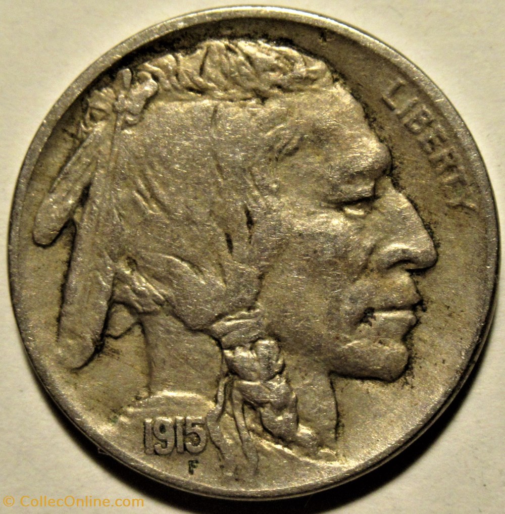 1915 5 Cents (ex.3) monnaies monde etats unis 1915 5 cents ex 3
