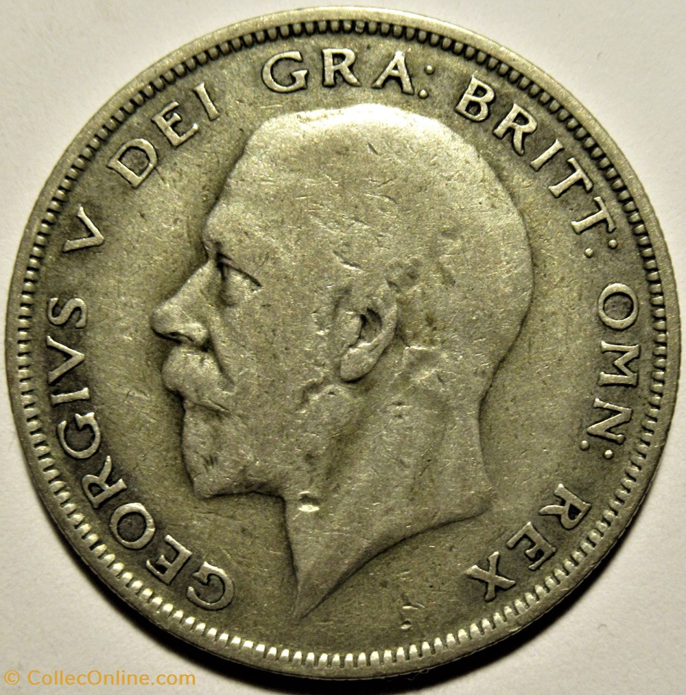 monnaies monde royaume uni george v half crown 1933 great britain