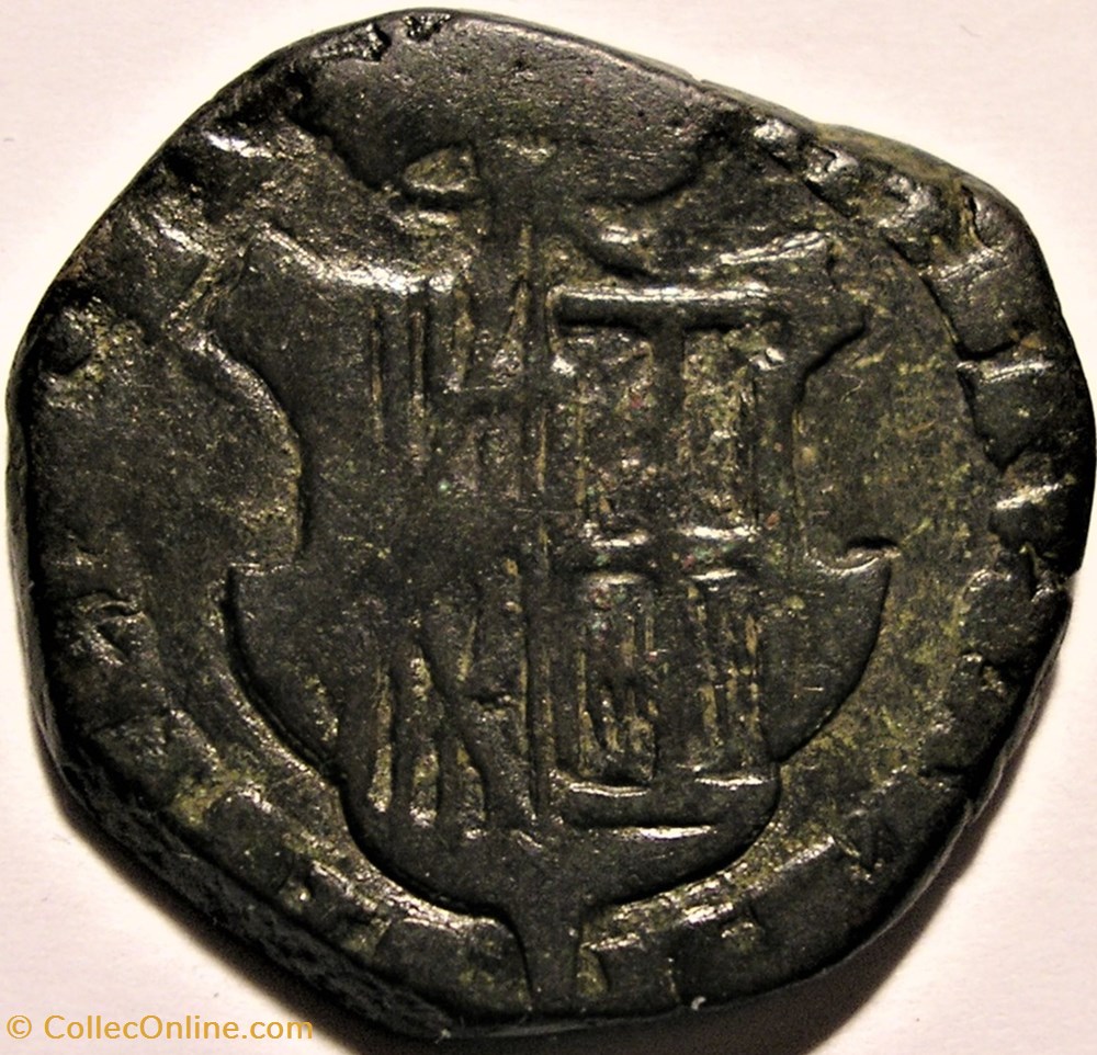 1630' Royaume de Naples, Grano - Felipe IV d'Espagne monnaies monde italie 163 royaume de naples grano felipe iv espagne