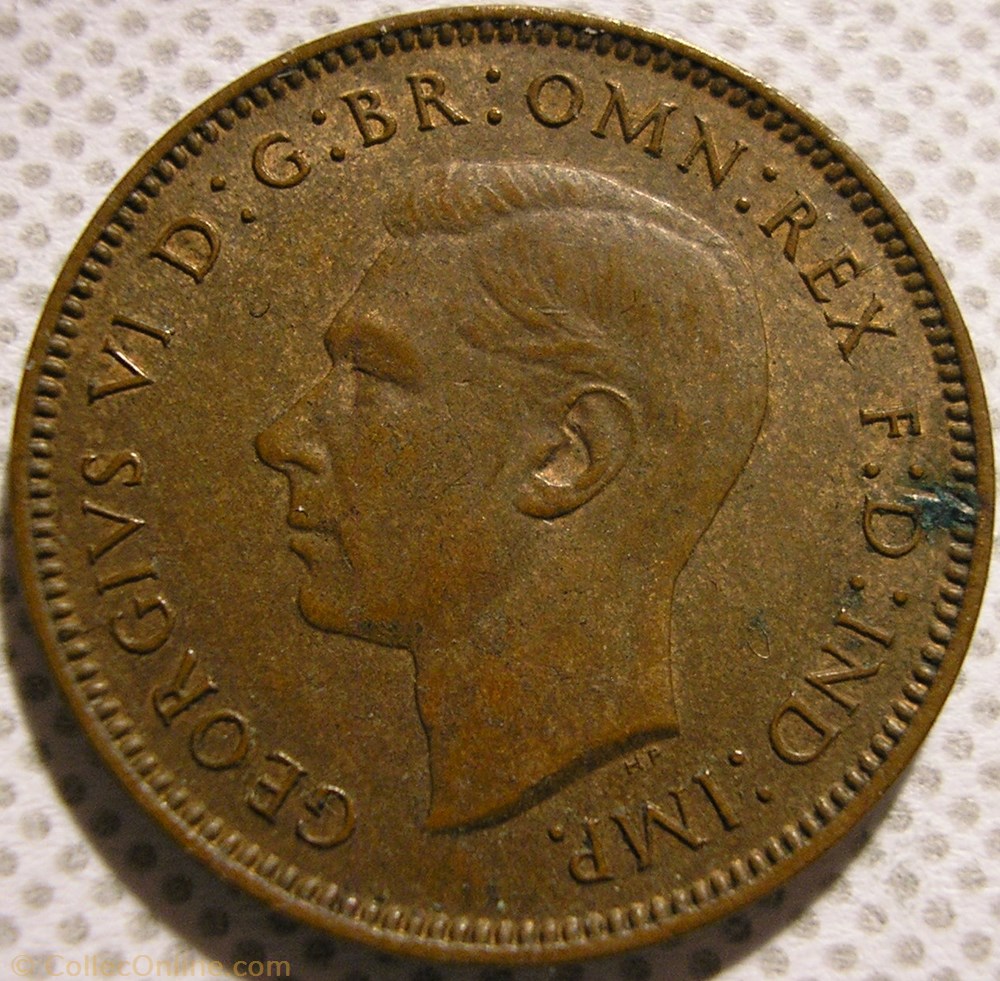 George VI - One Farthing 1938 - Great Britain monnaie monde royaume uni george vi one farthing 1938 great britain