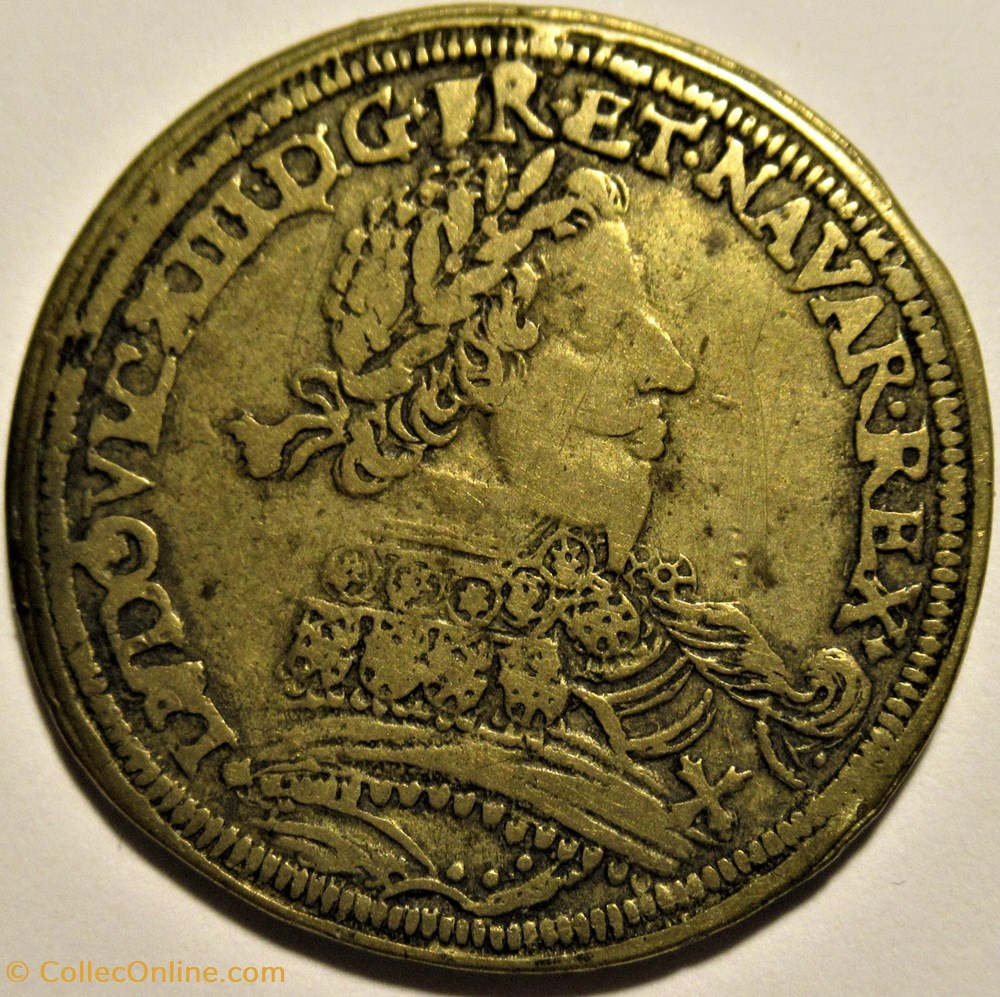 Louis XIII - 1637, Jeton de compte - Conrad Lauffer, Rechenpfennig, Nürnberg 2 monnaies paranumismatique jetons poids louis xiii 1637 jeton de compte conrad lauffer rechenpfennig nurnberg