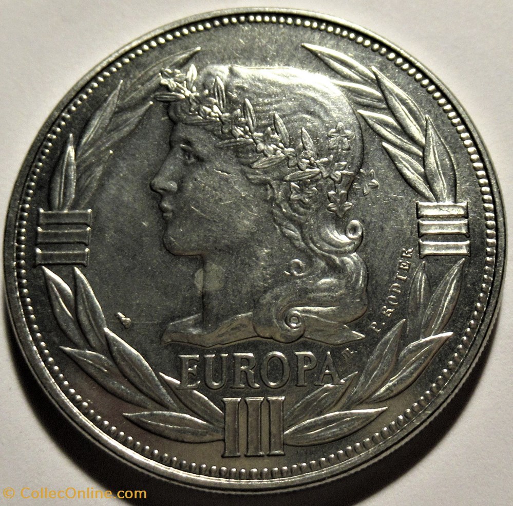 Europa - 1 Écu 12 Pays 1986 - Adhésion de l'Espagne & Portugal 2 monnaies jetons mereaux europa 1 ecu 12 pays 1986 adhesion de espagne portugal