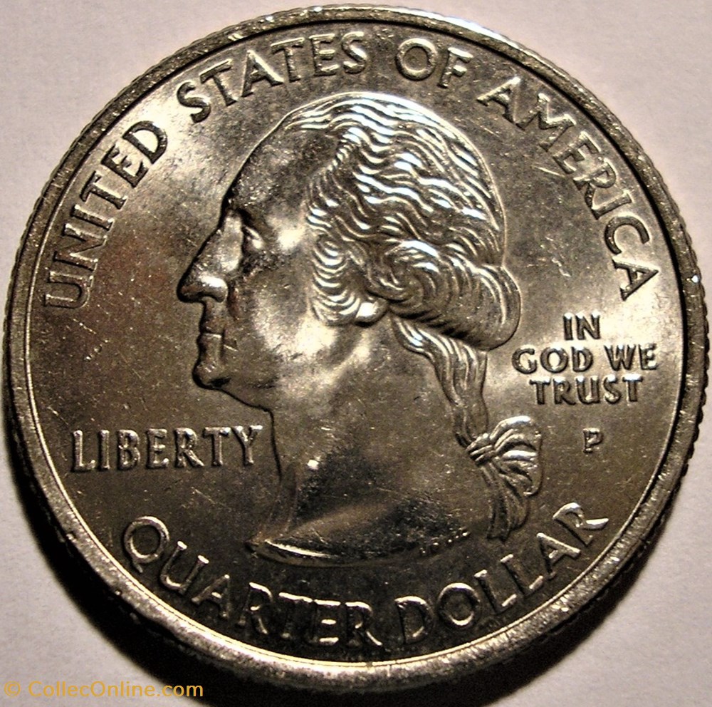 2008 P Quarter Dollar - Arizona State monnaie monde etat uni 2008 p quarter dollar arizona state