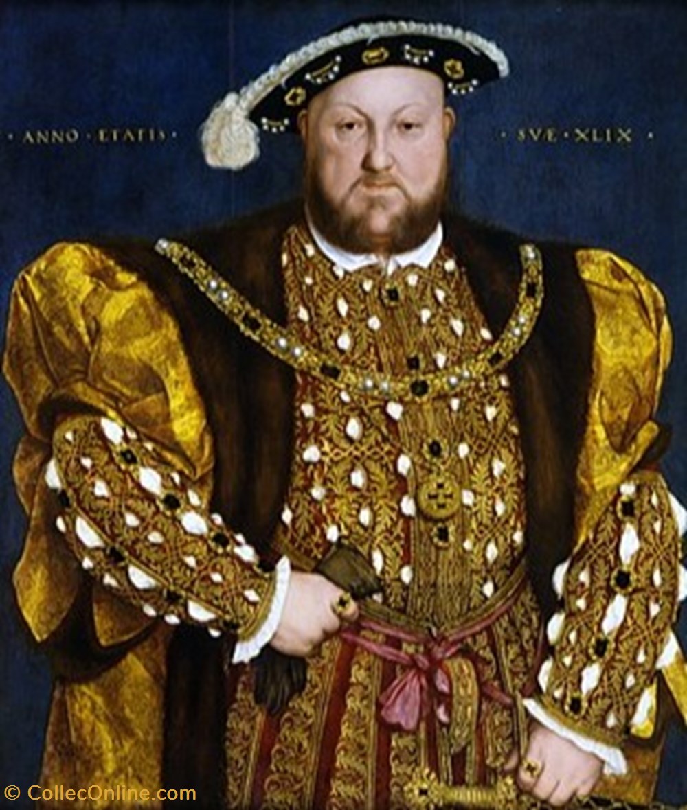monnaies europe medievale royaume angleterre henry viii tudor 1491 1509 1547 bookmark