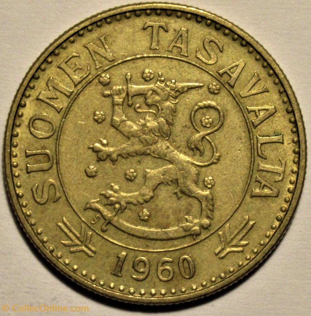Finland - 50 Markkaa 1960 S monnaies monde finlande finland 50 markkaa 1960 s