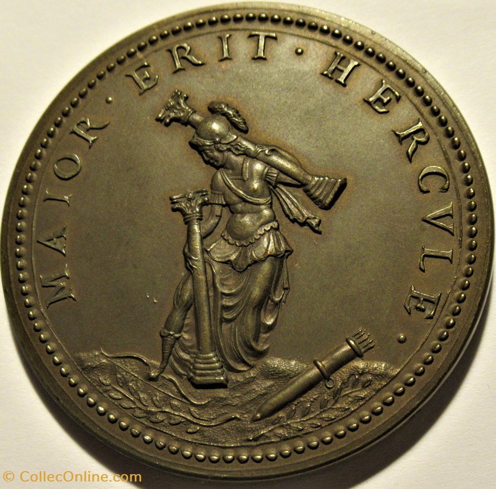 medailles royaux noblesse charles ix roi de france nd medaille plus grand qu hercule