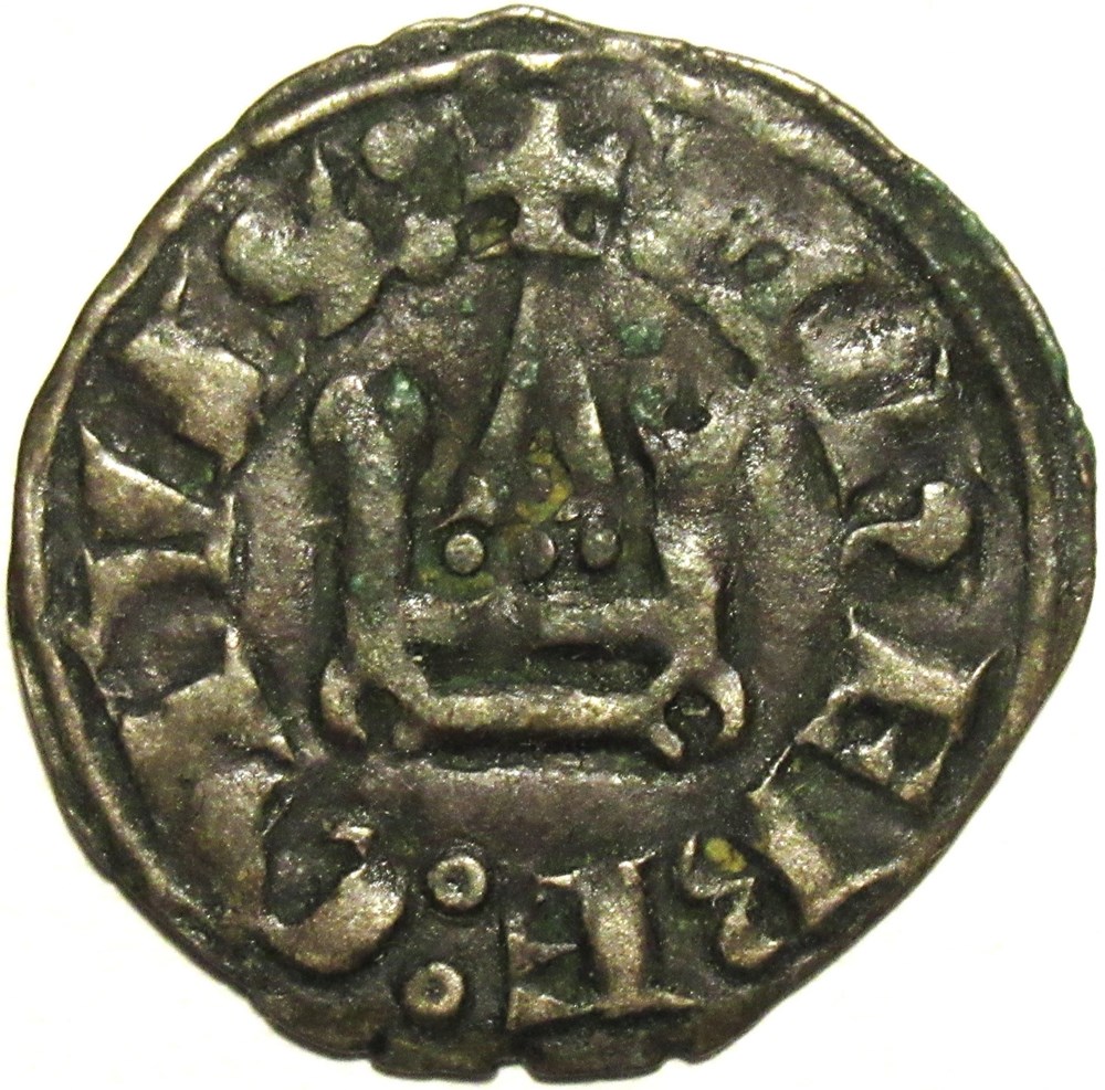 Guy II de la Roche - Denier c.1294-1308 - Duché d'Athènes monnaies europe medievale etats latins orient guy ii de la roche denier c 1294 1308 duche athenes