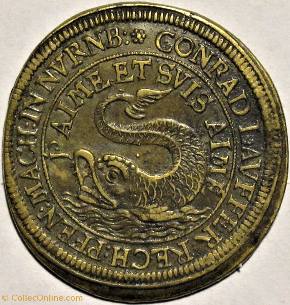 Louis XIV - Le Grand Dauphin, Rechenpfennig ca.1661-68 par C. Lauffer monnaies paranumismatique jetons poids louis xiv le grand dauphin rechenpfennig ca 1661 68 par c lauffer