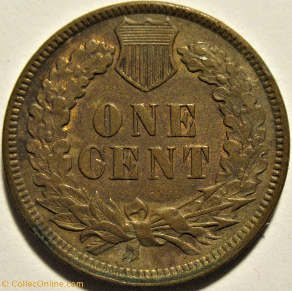 1892 One Cent monnaies monde etats unis 1892 one cent