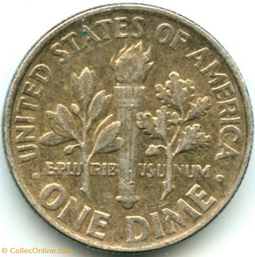 1961 Dime monnaies monde etats unis 1961 dime